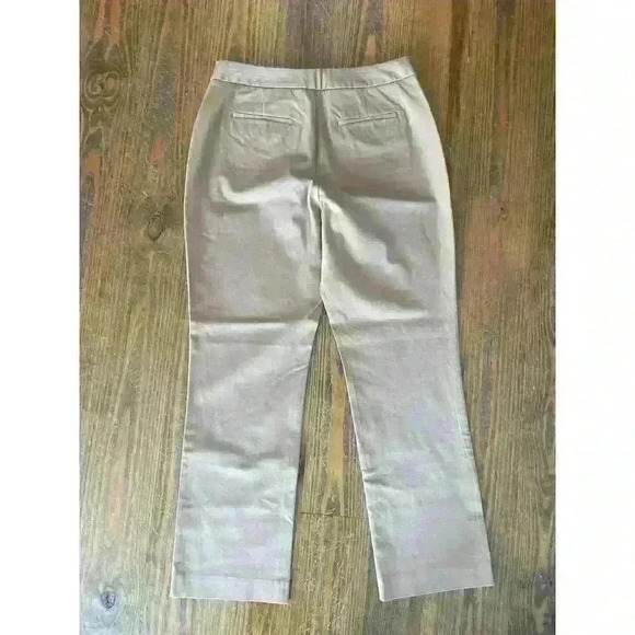 Coldwater Creek Classic Fit Tan Front Pocket Straight Leg Dress Pants,10P - Picture 5 of 5